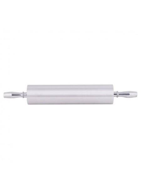 Скалка для теста вращающаяся алюминиевая, D-9 см, L-45 см, Henry. (RPA-3518)