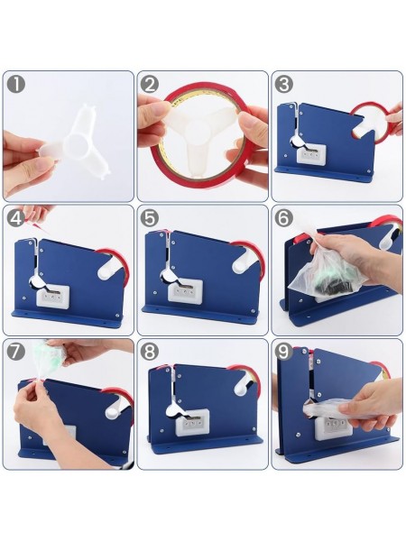 Ручной клипсатор для обвязки пакетов K-8, для ленты 12 мм, Hualian Machinery. (TK-5)