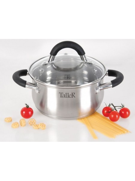Кастрюля с крышкой, обьем-3.2л, TalleR. (TR-11045)
