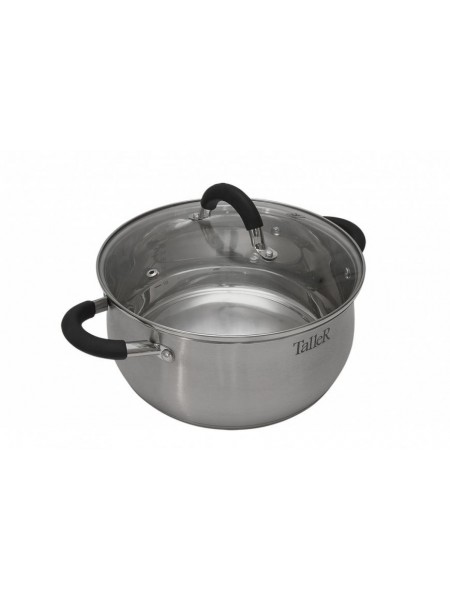 Кастрюля с крышкой, обьем-5,2л, TalleR. (TR-11046)
