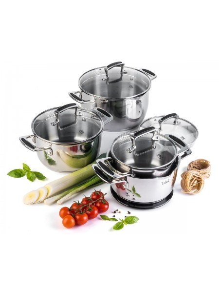Набор кастрюль из нержавеющей стали, TalleR. (TR-11071)