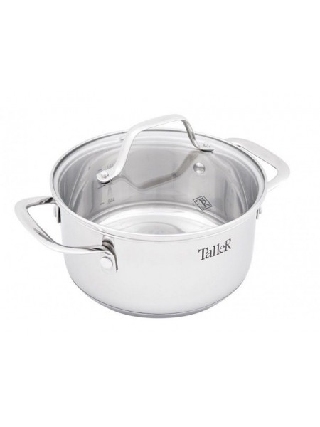 Кастрюля с крышкой, обьем-2л, TalleR. (TR-11082)