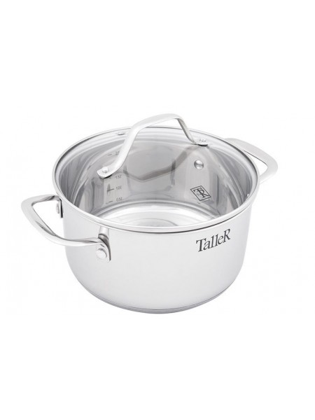 Кастрюля с крышкой, обьем-3л, TalleR. (TR-11083)