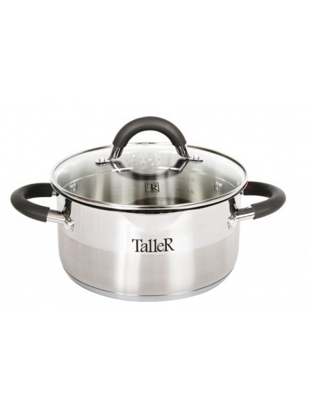Кастрюля с крышкой, обьем-3.1л, TalleR. (TR-17193)