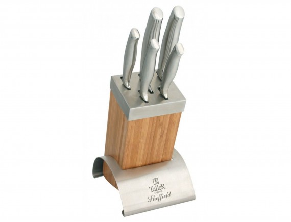 Набор кухонных поварских ножей, ножи из высококачественной нержавеющей стали, TalleR. (TR-22000)
