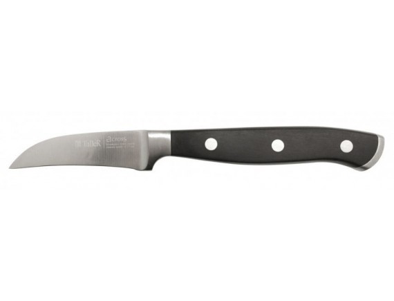 Нож 7 см., для чистки овощей и фруктов, изогнутый, TalleR. (TR-22026)