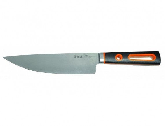 Бытовой кухонный поварской нож, лезвие-20 см, TalleR. (TR-22065)