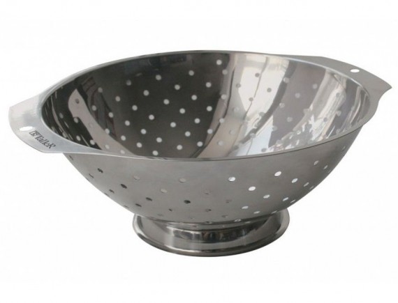 Дуршлаг кухонный нержавеющая сталь, диаметр-23 см, TalleR. (TR-61100)