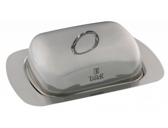 Масленка для сливочного масла, высококачественная нержавеющая сталь 18/10, TalleR. (TR-61212)