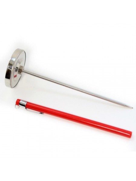 Биметаллический коррозионностойкий термометр со штоком в виде иглы (погружной термометр) 0+200С, Росма. (БТ-23.220)