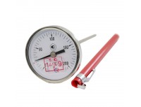 Биметаллический коррозионностойкий термометр со штоком в виде иглы (погружной термометр) 0+200С, Росма. (БТ-23.220)
