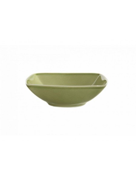 Салатник квадратный, 300 мл, 145 мм, ф.Принц, Башкирский фарфор. (ИСК 03.300.А.Ф.)