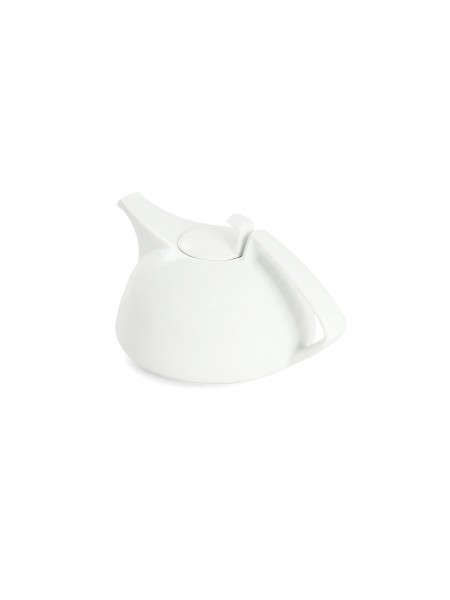 Чайник с крышкой и ситом, 1300 мл, ф.Эстет, Башкирский фарфор. (ИЧК 38.1300)
