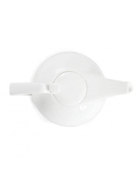 Чайник с крышкой и ситом, 1300 мл, ф.Эстет, Башкирский фарфор. (ИЧК 38.1300)